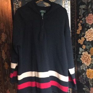 Ralph Lauren 100% merino wool hoodie
